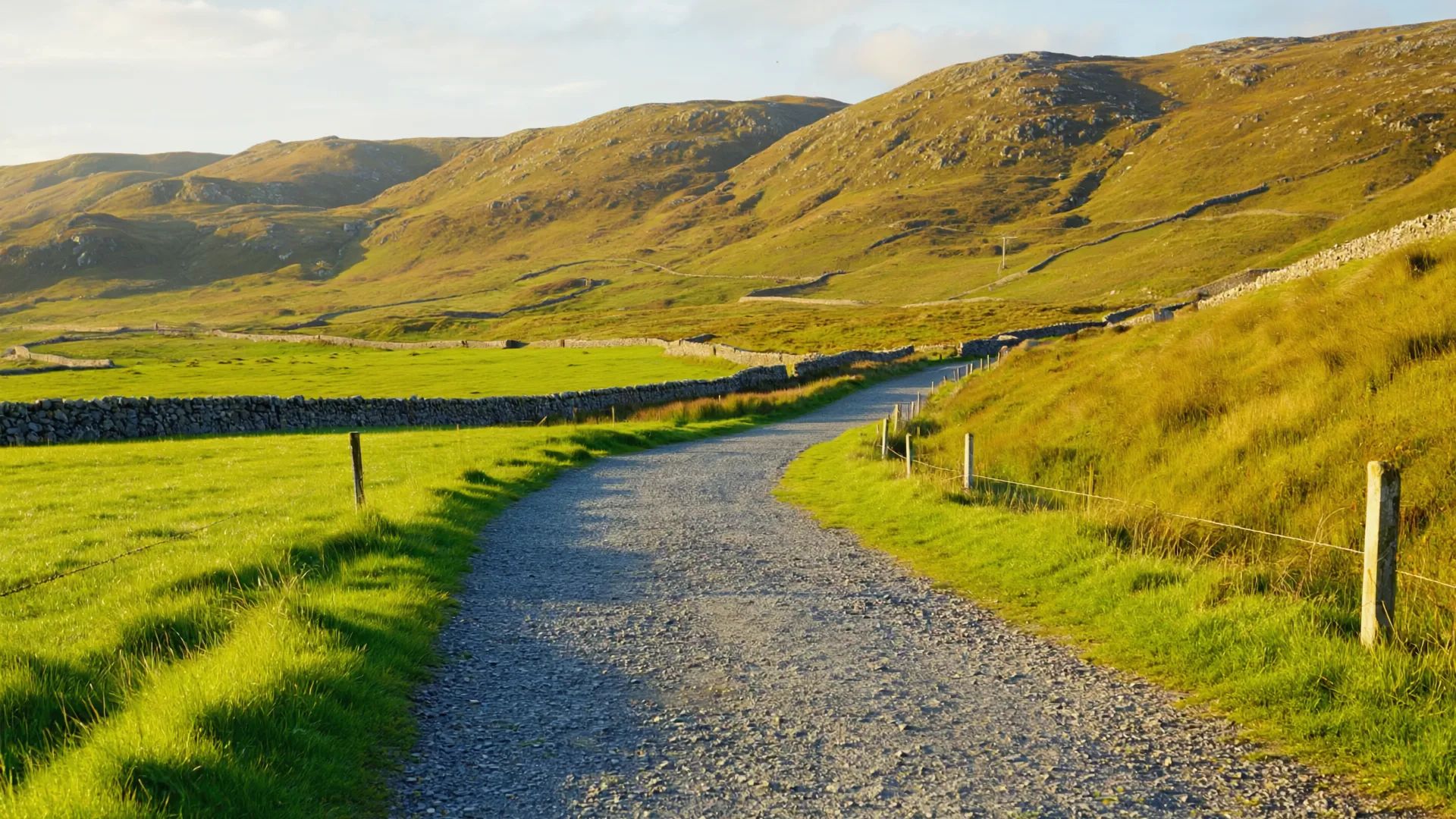 Every one of these medicines is licensed alongside diet and activity A walking path through green Irish countryside in soft morning light