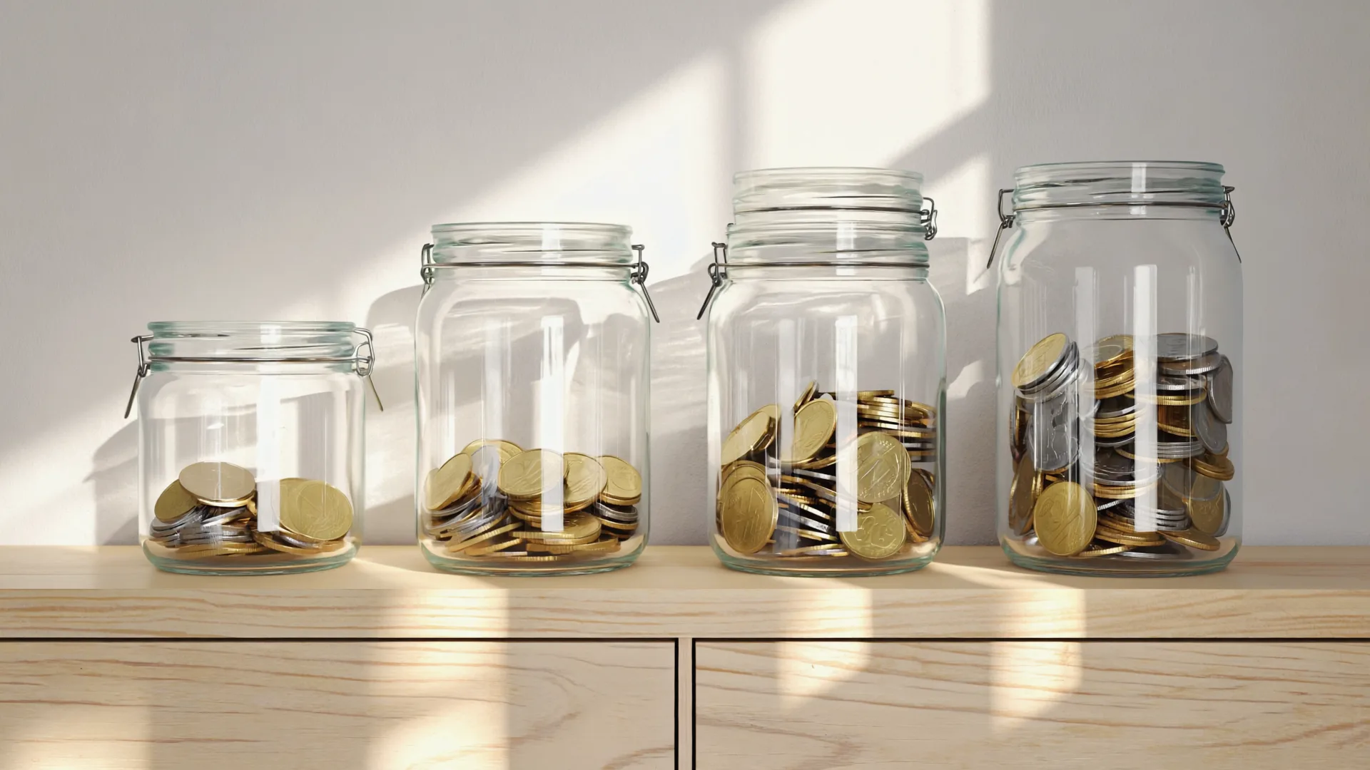 Stack of euro coins beside a small plant on a bright Irish kitchen counter, representing monthly Mounjaro budgeting Stack of euro coins beside a small plant on a bright Irish kitchen counter, representing monthly Mounjaro budgeting
